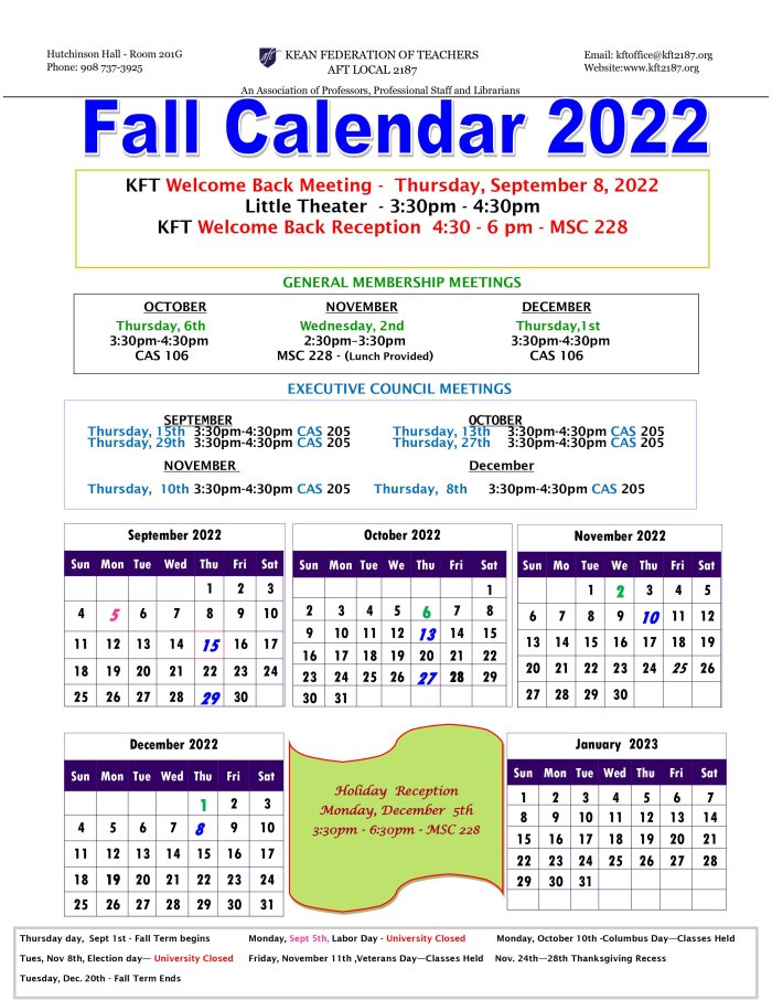 Kean Federation of Teachers Local 2187 AFT Stateweb